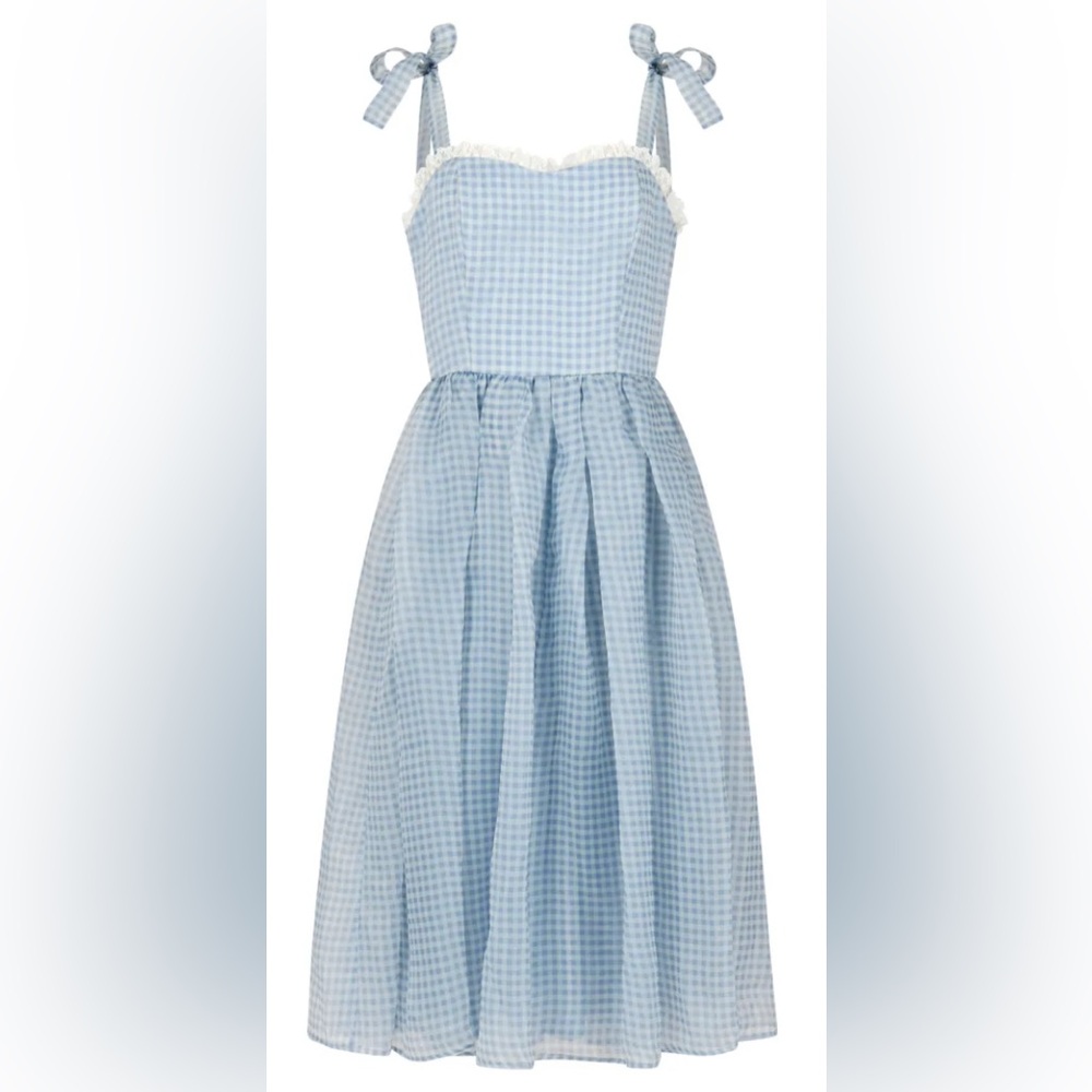 JessaKae Blue Gingham Dress